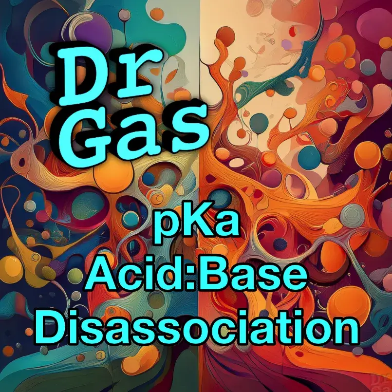 Diagram illustrating ionised and unionised drug fractions at different pH values, for FRCA Primary pharmacology revision