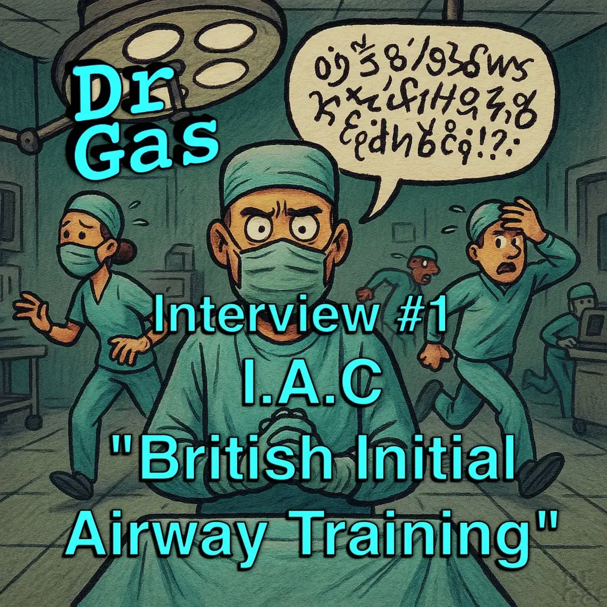 Dr James, CT2 ACCS anaesthetic trainee, interviewed on the GasGasGas podcast about his first six months in anaesthesia