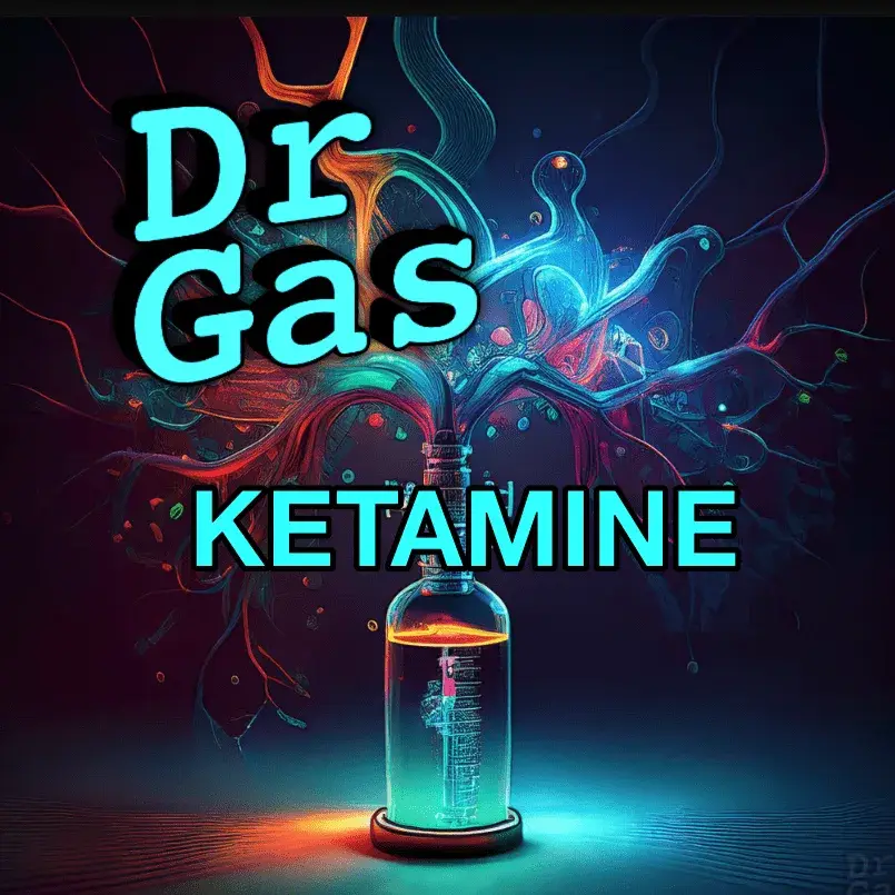 Diagram of the NMDA receptor channel showing magnesium block, glutamate binding site, and ketamine binding site within the channel pore.