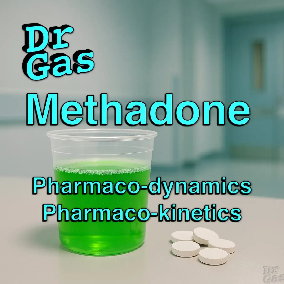 Methadone vial — µ-opioid agonist and NMDA receptor antagonist used in opioid substitution therapy and chronic pain management