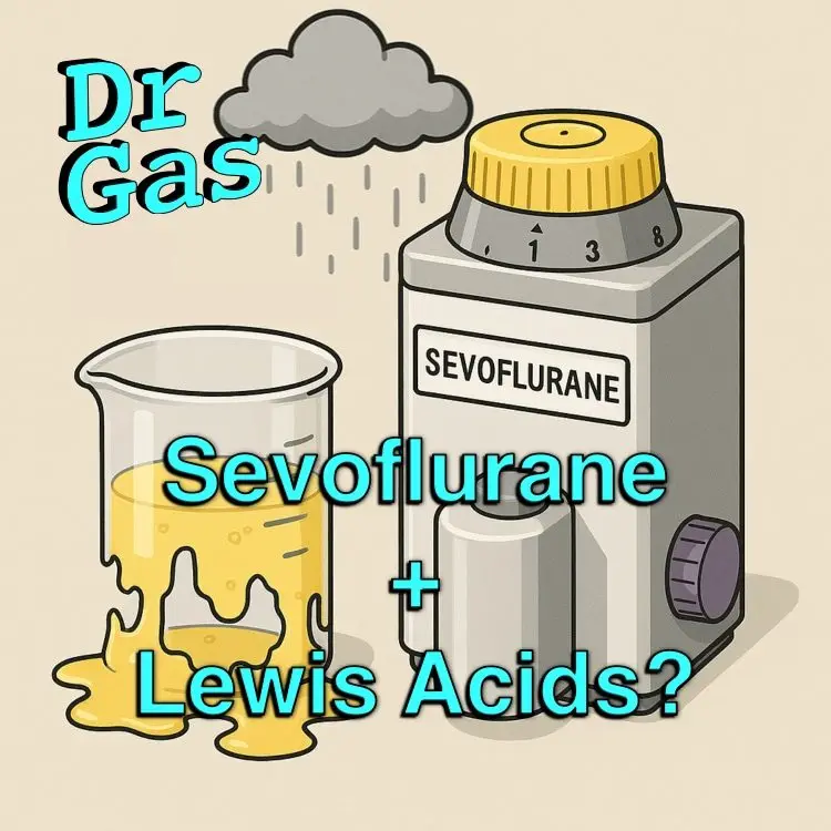 Sevoflurane vaporiser bottle — FRCA Primary pharmacology episode