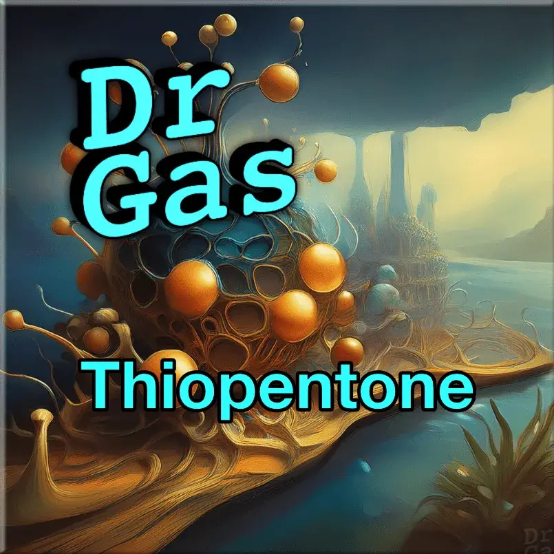 Thiopentone barbiturate induction agent — FRCA Primary pharmacology episode artwork