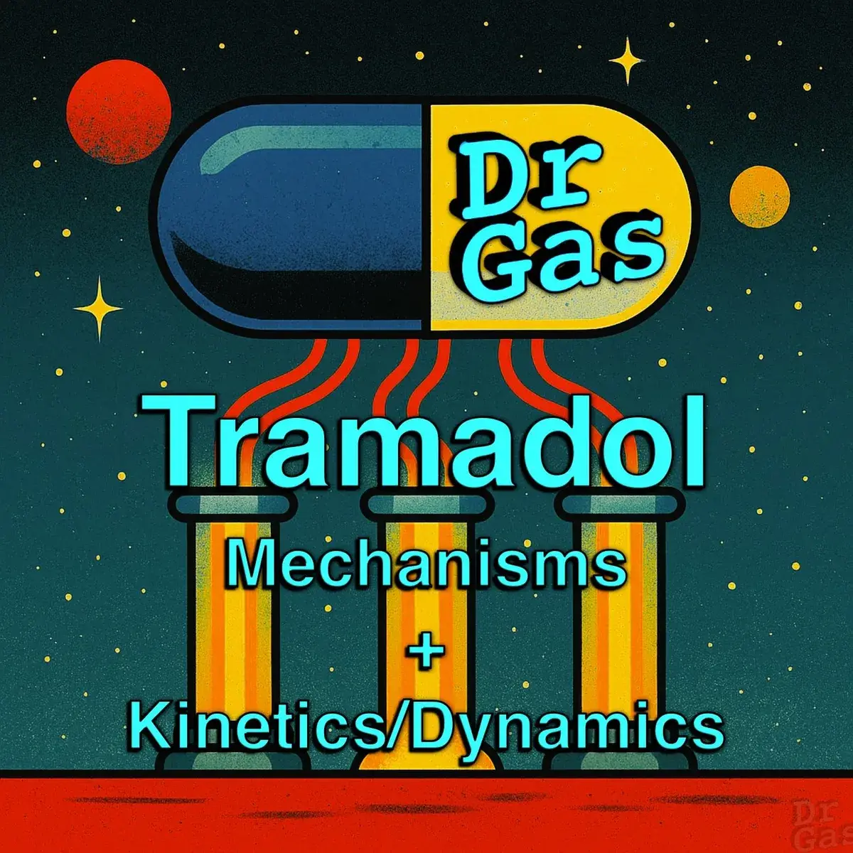 Tramadol hydrochloride chemical structure and pharmacology summary card for FRCA Primary revision