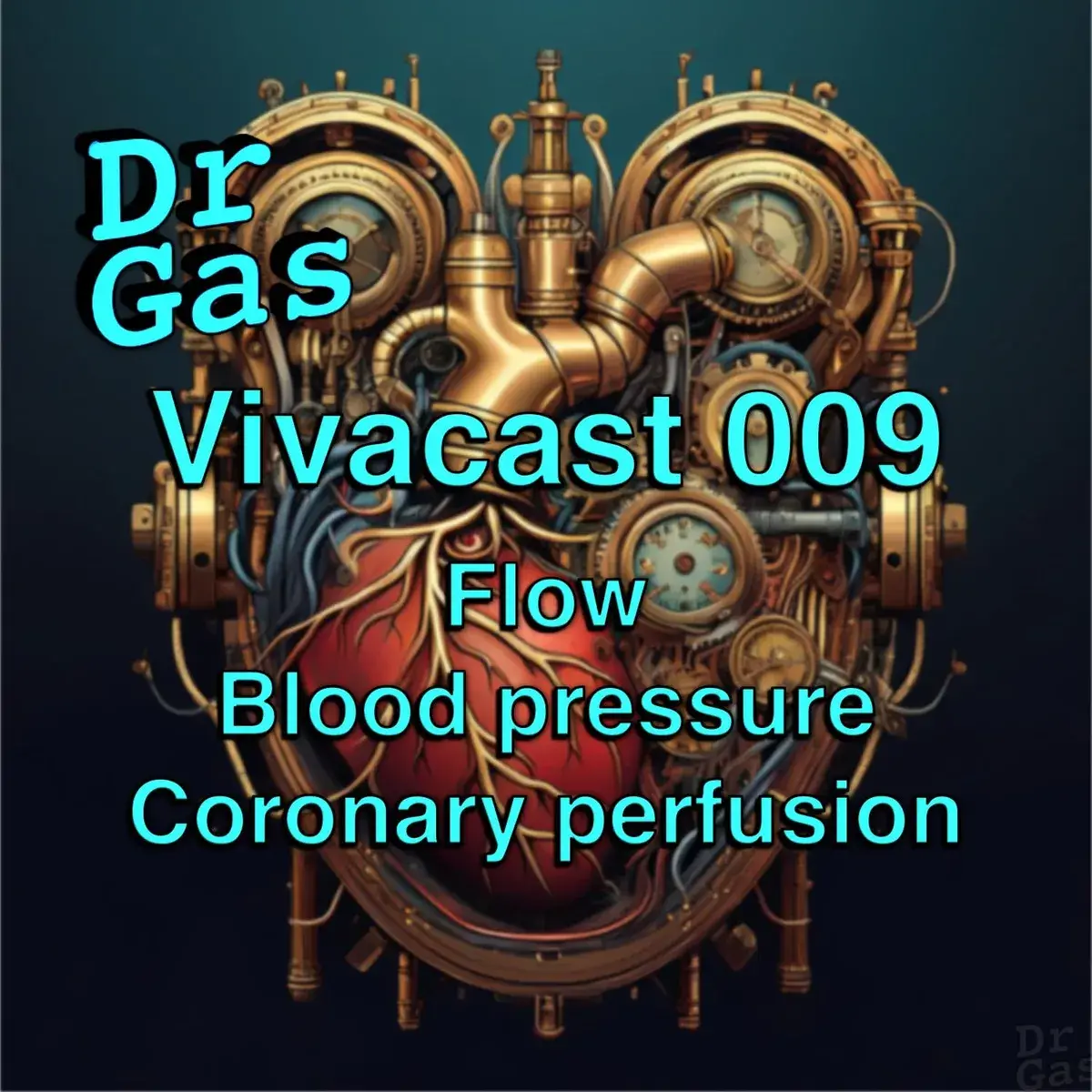 Diagram showing left and right ventricular coronary perfusion pressure across systole and diastole