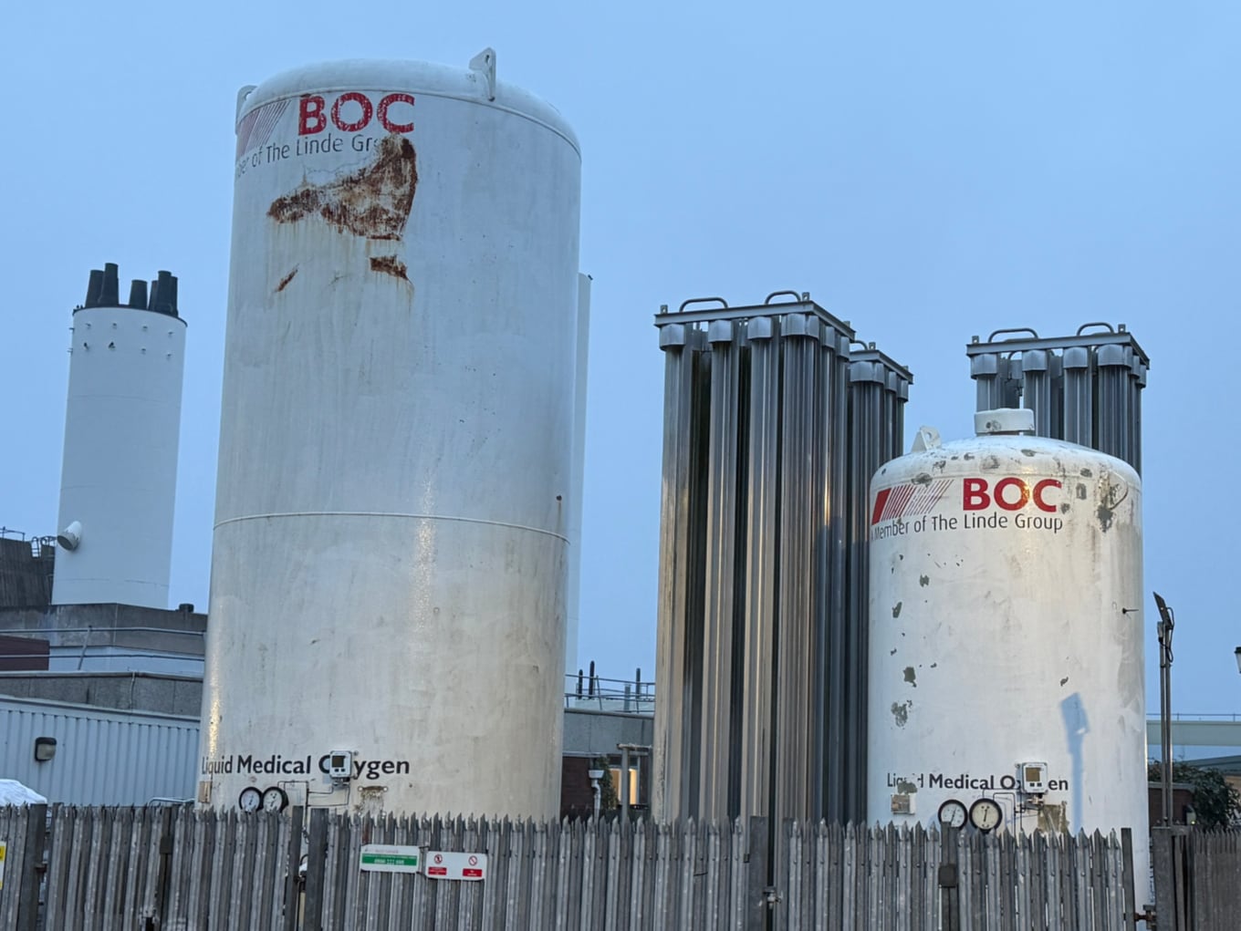 Vacuum insulated Tankes for Hospital Oxygen Storage