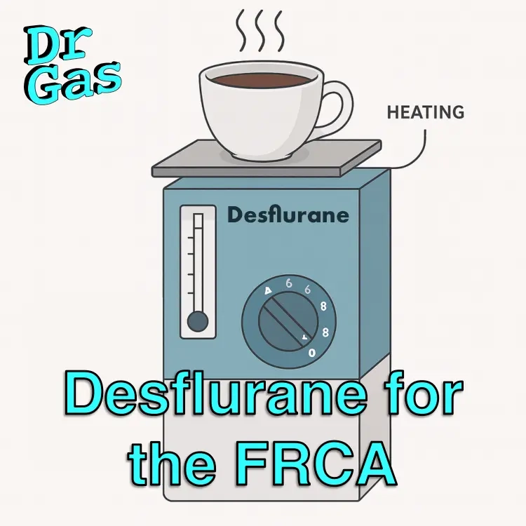 desflurane for the frca