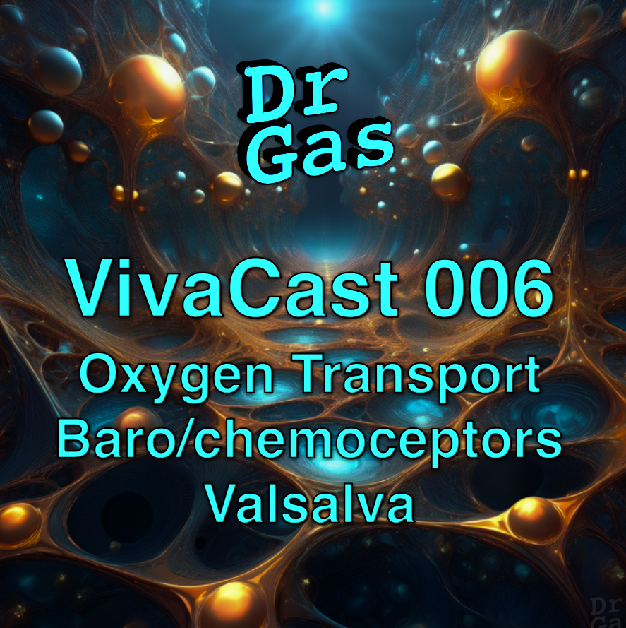 VivaCast 6 – Alveolar Gases, Oxygen Cascade, Partial Pressure Sensing and the Valsalva Manoeuvre